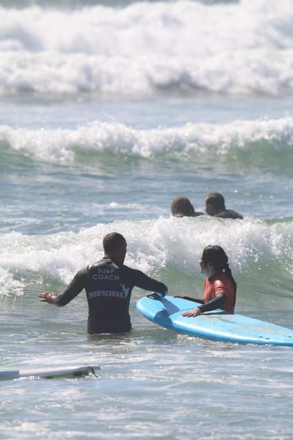 2-Hour Private Surfing Lesson on Praia Da Barra