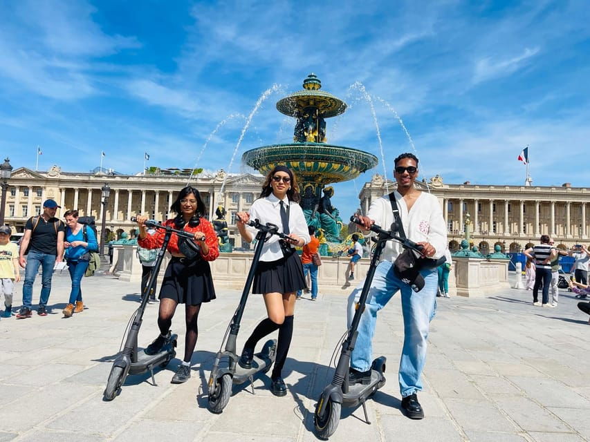 3 Hour Paris Electric Scooter Tour - Tour Overview