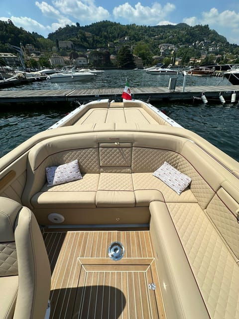 4 Hour Tour. Luxury Motorboat on Lake Como