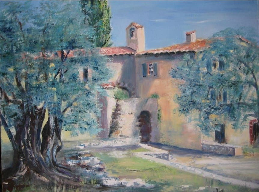 5 Days of Painting Workshop in the Magnificent Valbonne.