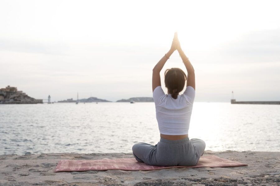 Ajaccio: Morning Yoga Session by the Mediterranean Sea