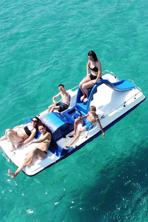Ajaccio: Sunset on a Pedal Boat, Sanguinary Aperitif - Overview of the Experience