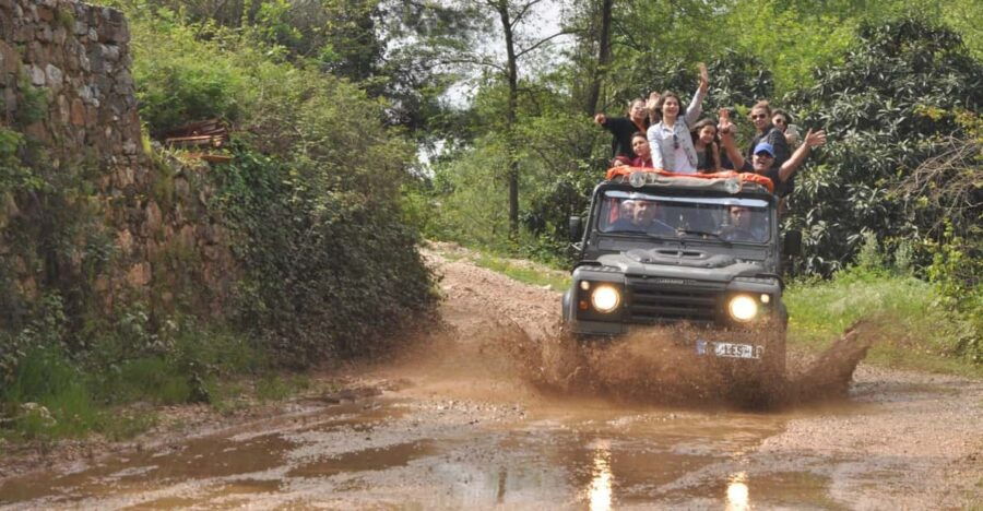 Alanya: Dim River and Dim Cave Jeep Tour With Lunch