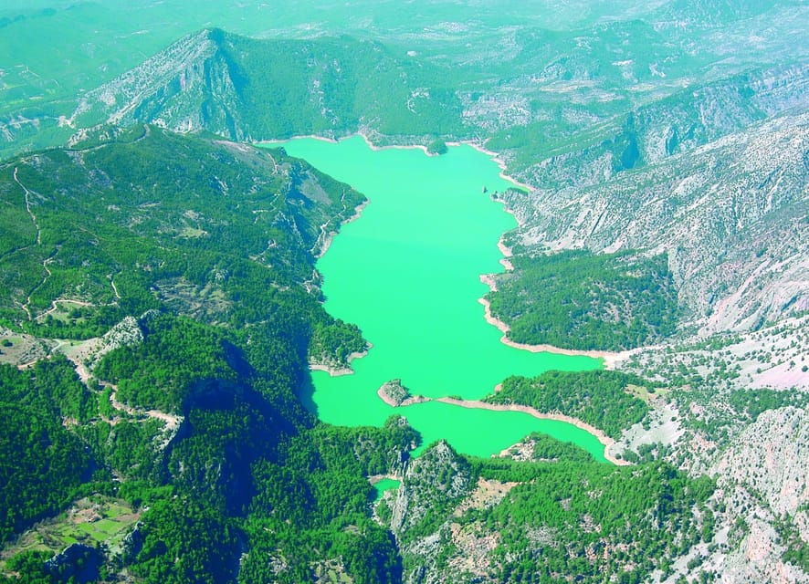 Alanya: Green Canyon Boat Trip With Lunch and Hotel Pickup