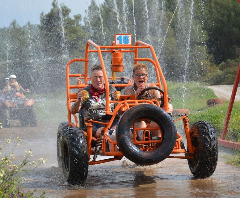 Alanya: River Rafting, Buggy Safari, and Ziplining Adventure