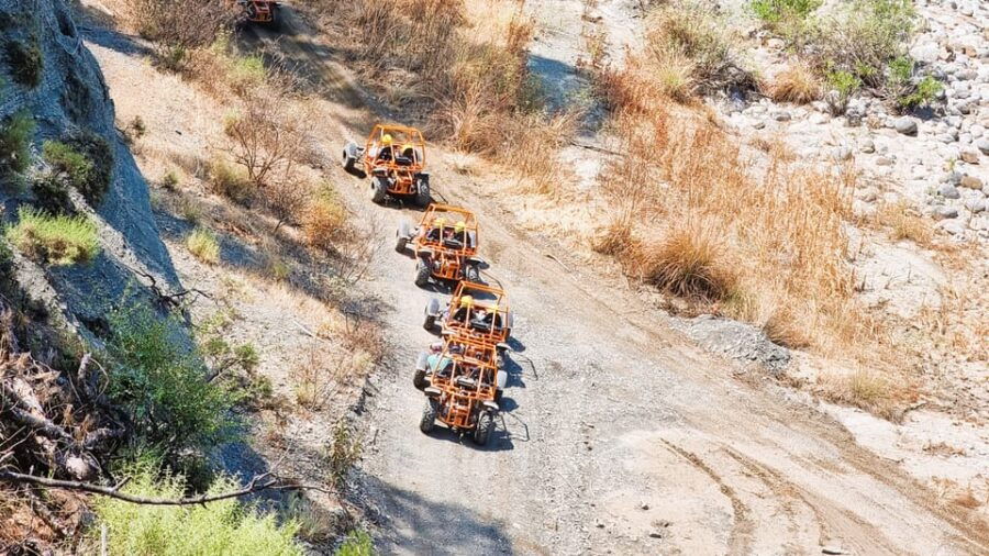 Alanya: Zipline, Rafting & Buggy Safari Tour With Lunch