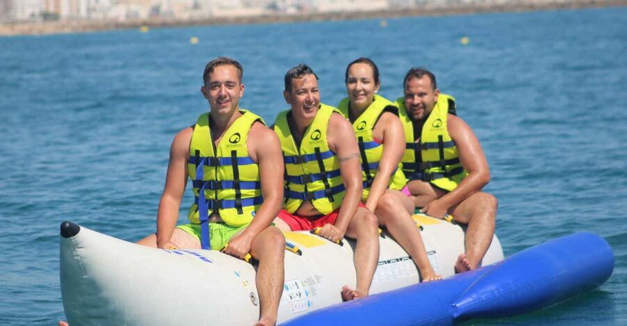 Albufeira: Banana Boat Adventure Ride