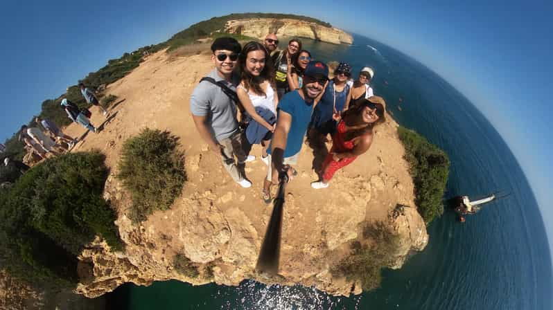 Albufeira: Benagil Cave, Algar Seco & Marinha Adventure Walk