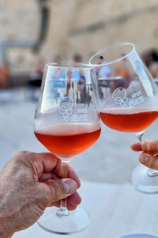 Alicante: Santa Bárbara Castle Alicante Rosé Wine Tasting