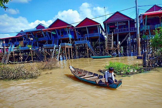 Angkor Wat Full Day Private Tours With Kong Pluk Floating Village - Tour Highlights