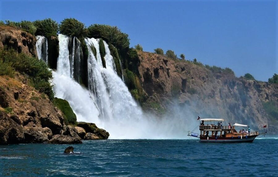 Antalya City Tour : Boat, Cable Car & Majestic Waterfalls