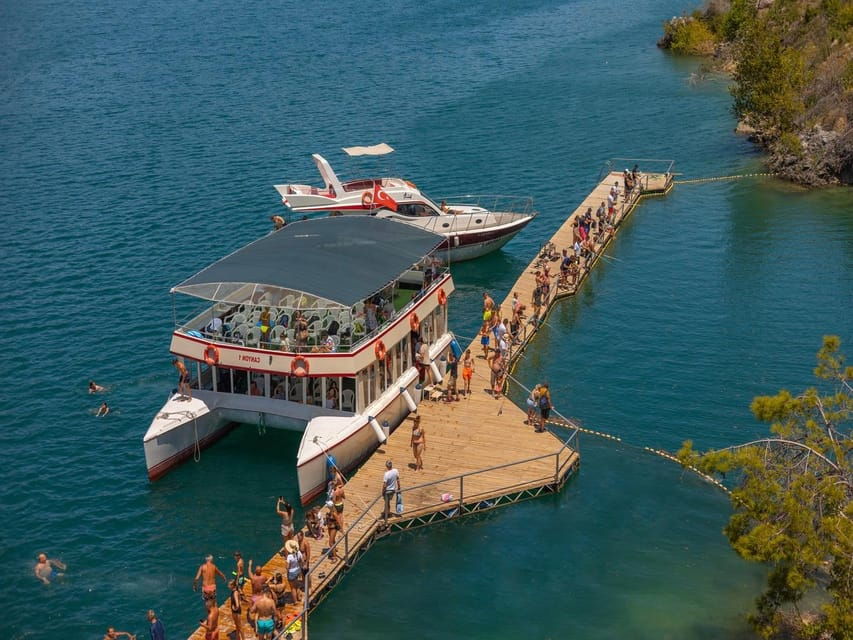 Antalya Green Canyon With Lunch and Boat Tour