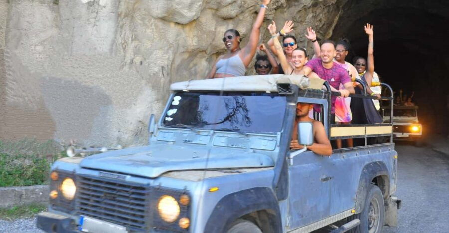 ANTALYA : Jeep Safari and Green Lake Boat Tour With Lunch