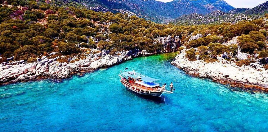 Antalya Kaş Boat - Yacht Private Group For Swimming - Island