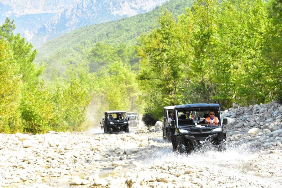 Antalya Wild Rover Different UTV + RAFTING Safari