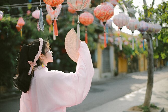Ao Dai Photography in Traditional Attire Capture in Hoi An - Selection of Ao Dai and Accessories