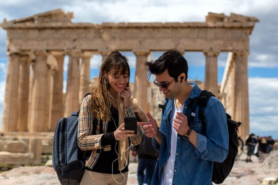 Athens: Acropolis Self-Guided Audiovisual Tour W/ 3D Models