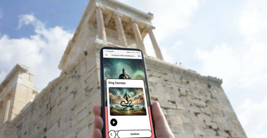 Athens: Acropolis Ticket With Mythology Treasure Hunt Tour