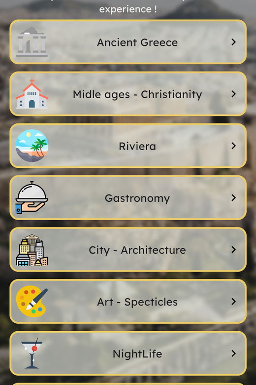 Athens Tour App: Discover Every Spot Based on Your Interests
