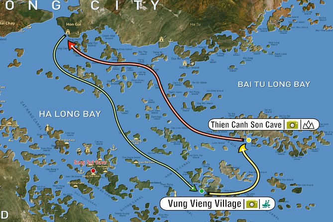 Bai Tu Long Visiting and Kayaking Thien Canh Son Cave 6 Hours - Pickup and Start Time