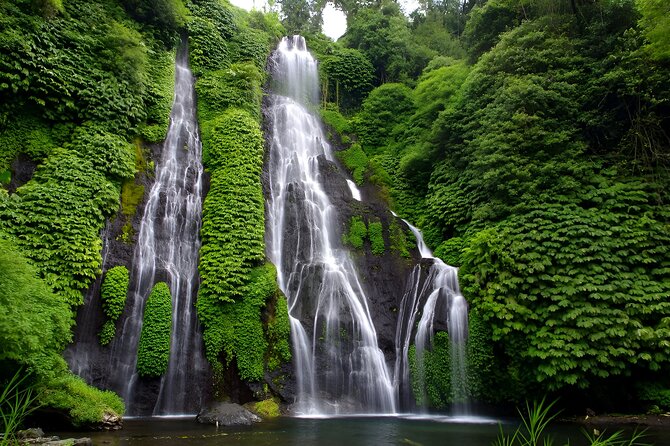 Bali Jungle Trekking, Hidden Hills, Twin Waterfall, Temple Tour