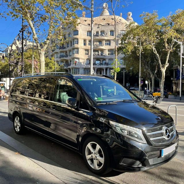 Barcelona: Airport Transfer 1 - 7 Passengers - Service Overview