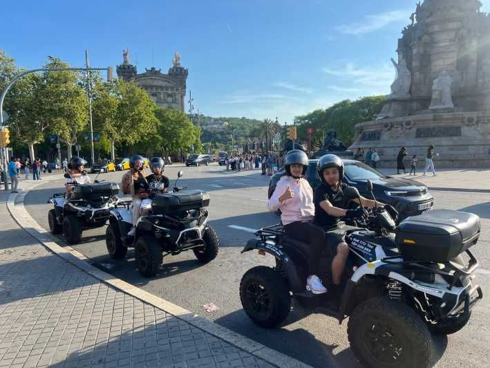Barcelona: City Sights Electric Quad Tour (License Required) - Tour Overview