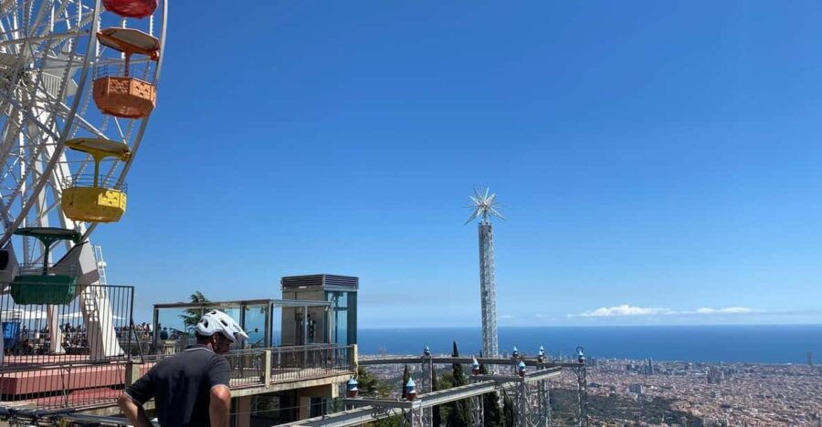 Barcelona: Gaudí & Tibidabo Emountain Bike Tour