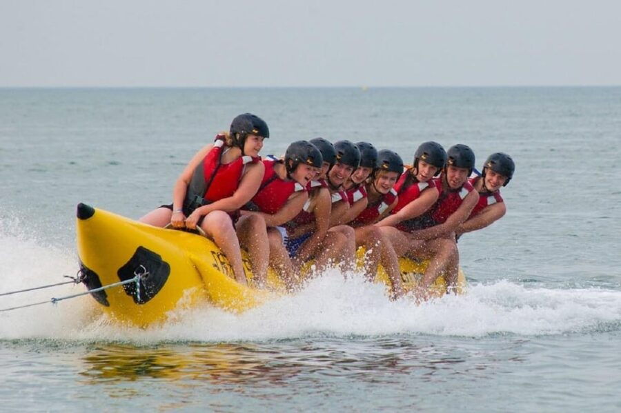 Barcelona: Inflatable Banana Boat Ride