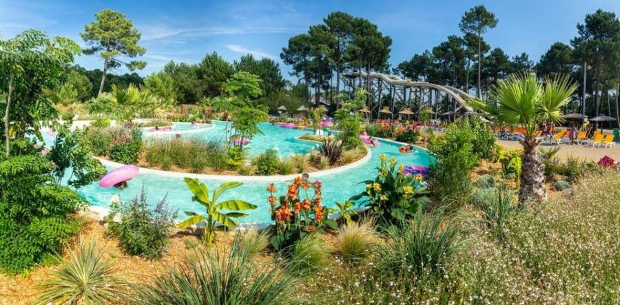 Bassin D’Arcachon: Aqualand Water Park Entry Ticket