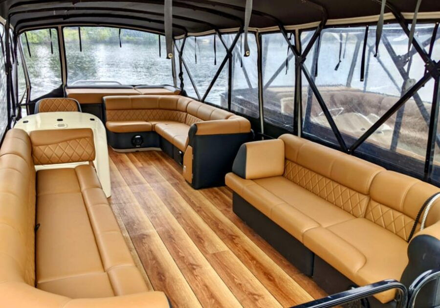 Berlin: Rent a License-Free Boat for up to 12 PAX