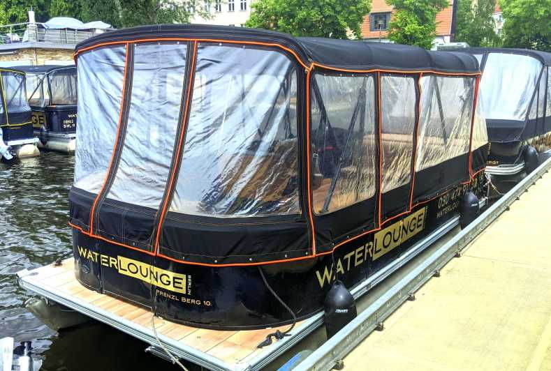 Berlin: Rent a License-Free Boat for up to 8 PAX