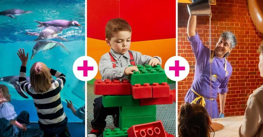 Birmingham: Cadbury World + SEA LIFE + LEGOLAND Discovery