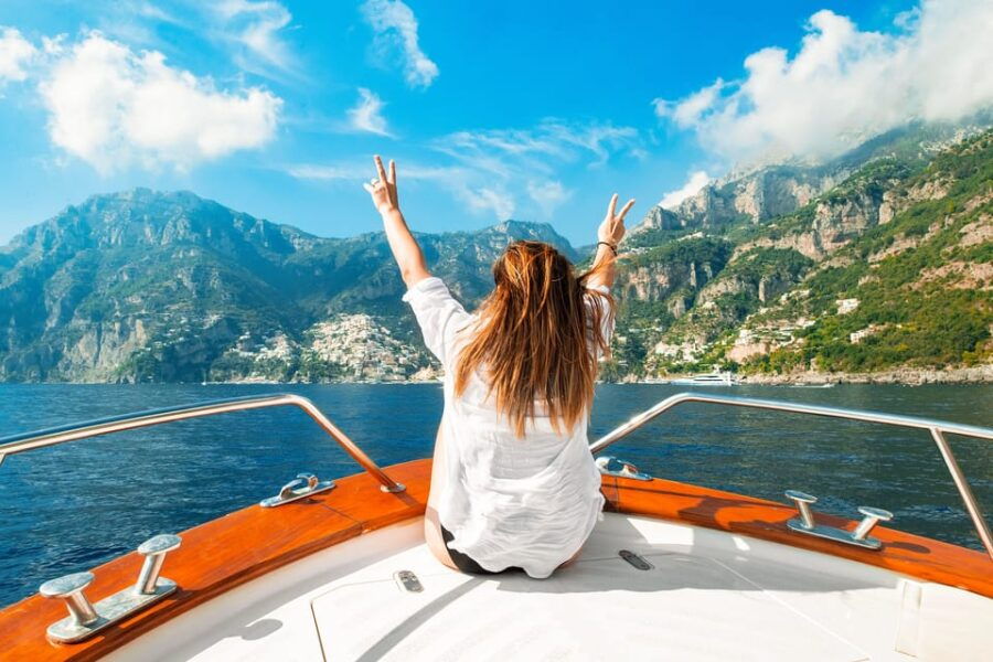 Boat Tour of the Amalfi Coast From Sorrento