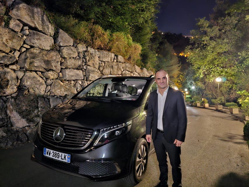 Business Class Transfer From Nice Airport to Menton