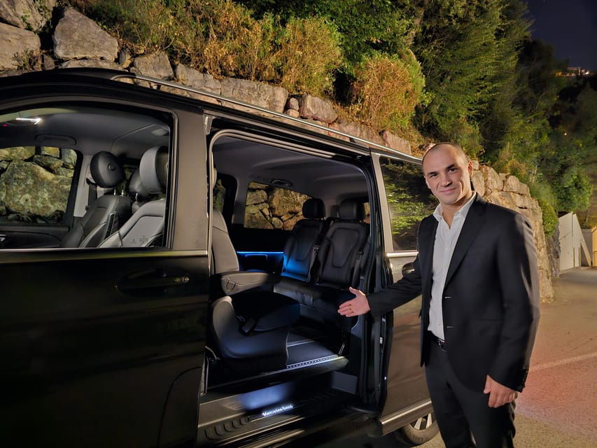 Business Class Transfer From Nice Airport to Villefranche - Overview of the Service