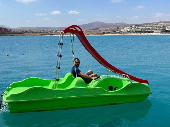 Caleta De Fuste: Pedalo With Slide Rental