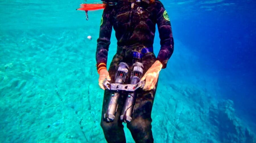 Calvi : Guided Underwater Scooter Tour