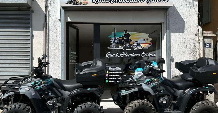 CANNES: City Beach Guided Quad Tour - Tour Overview