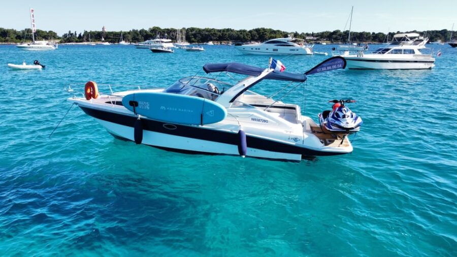 Cannes : Mandelieu Fireworks by Private Boat