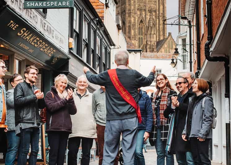 Canterbury: Walking Tour With Green Badge Guide