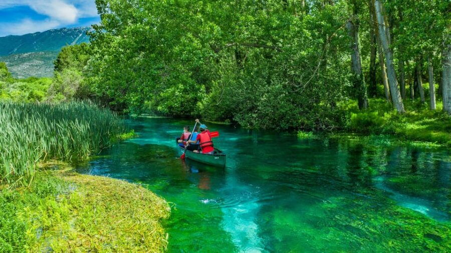 Capestrano: Canadian Canoe Excursion on the Tirino River - Overview of the Excursion