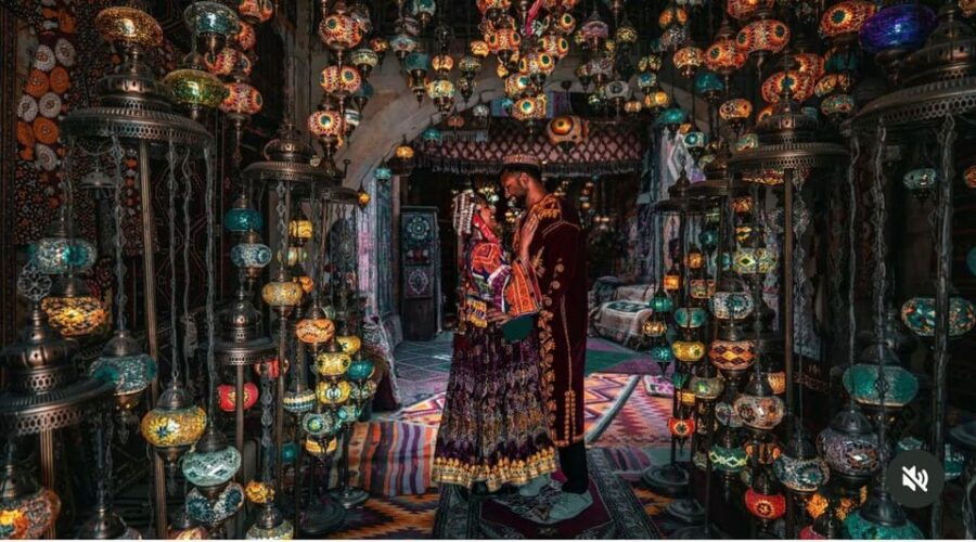 Cappadocia Carpet & Lamp Studio Photo Shoot