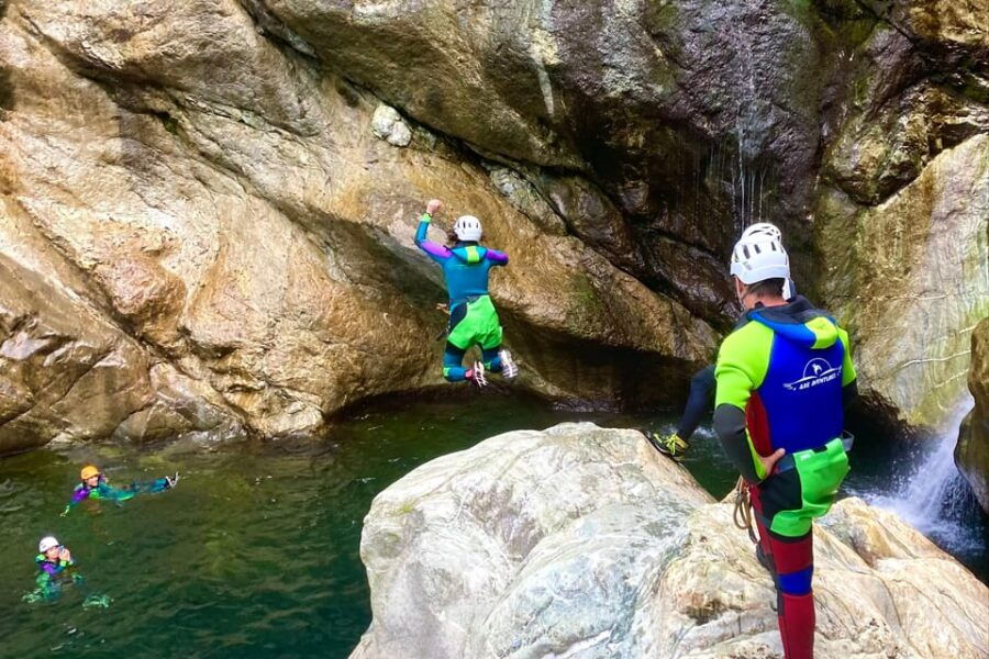 Champdepraz: Canyoning Test Yourself in the Chalamy Torrent - Overview of Canyoning Experience