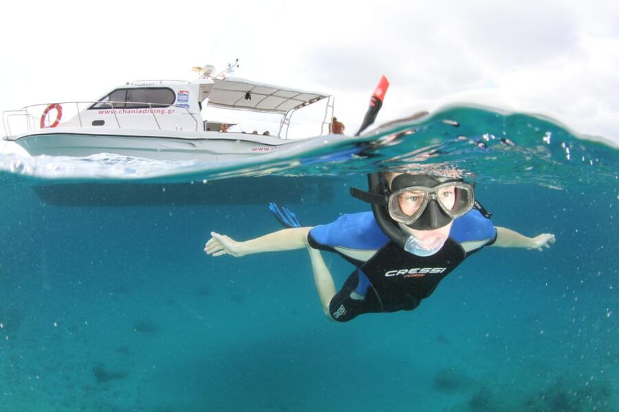 Chania: Boat Trip With Scuba and Snorkeling Experience - Overview of the Tour