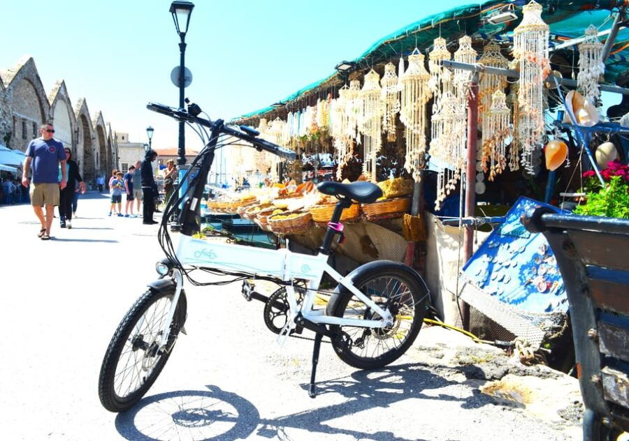 Chania Ebike Historical Tour + Snack in the Most Famous Cafe - Tour Overview