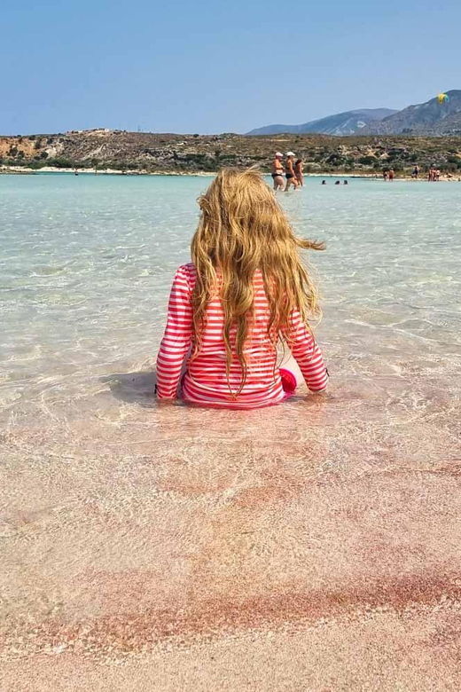 Chania: Elafonissi Beach and Elos Village Day Tour by Coach