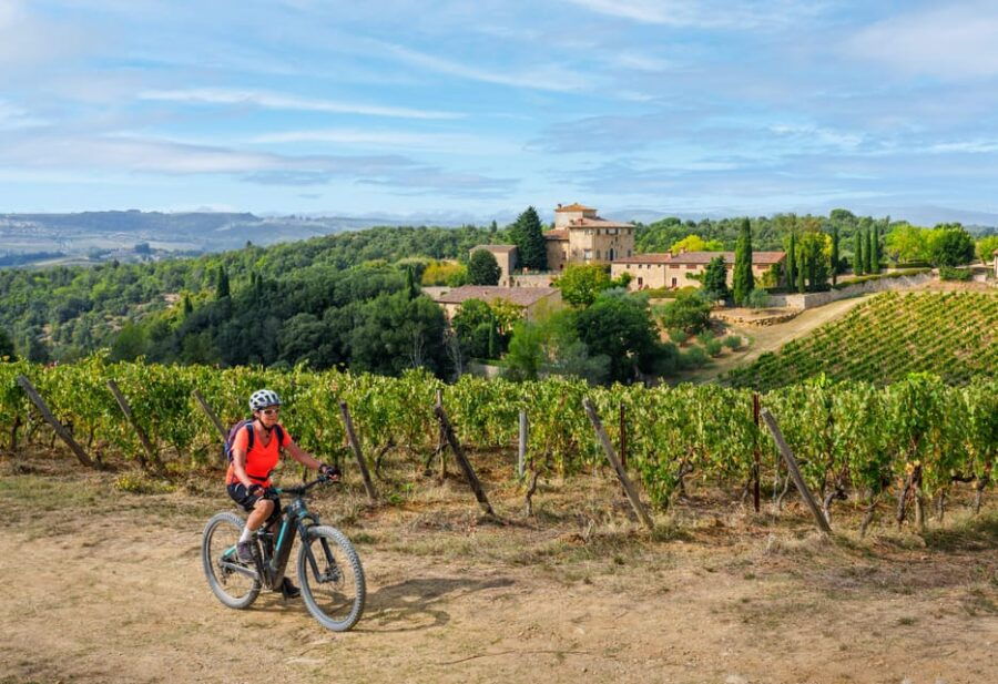 Chianti Tuscany: Ebike & Wine Tour + Pick-Up & Drop-Off by Van - Tour Overview and Pricing
