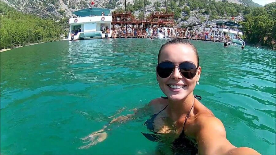 City of Side: Green Canyon Boat Trip W/Unlimited Soft Drinks