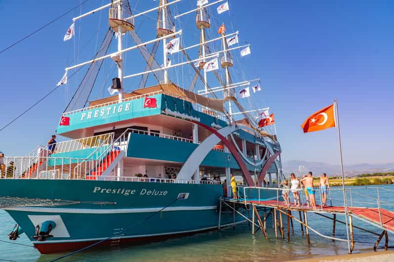 City of Side: Sightseeing Cruise W/ Swim Stops & Foam Party